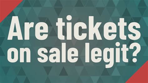 ticketsonsale legit
